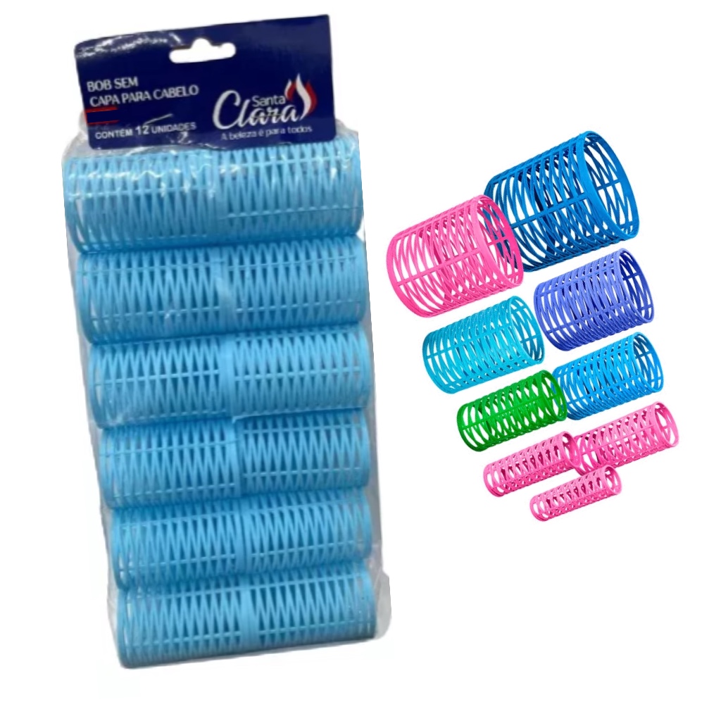 Bob Sem Capa Para Cabelo Santa Clara C/12 Unidades -  escolher em Oferta na Shopee