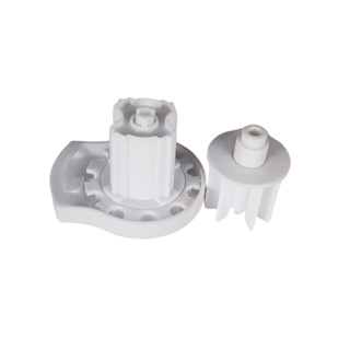 01 Peças De Comando E 01 Ponta Oposta 32mm Para Cortina Rolo em Oferta na Shopee