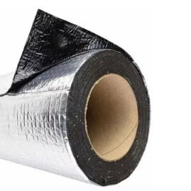 Manta Adesiva Tapa Goteira - 10 metros x 10cm - Fita asfáltica alumínio multiuso Q-borg PROMOÇÃO