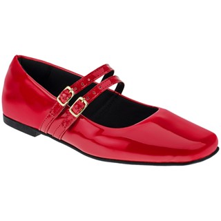 Sapatilha Feminina Boneca Balé Bico Quadrado Sapato Confortável Macio Casual Original Lóris 190 em Oferta na Shopee