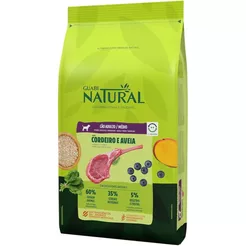 Racao Guabi Natural Caes Ad R Med/Gra Cordeiro/Aveia 12kg