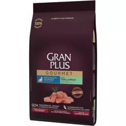 Ração Gran Plus Gourmet Gatos Castrados Peru e Arroz - 10,1Kg
