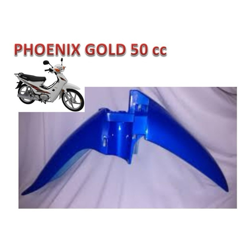 Paralama dianteiro shineray Phoenix gold azul