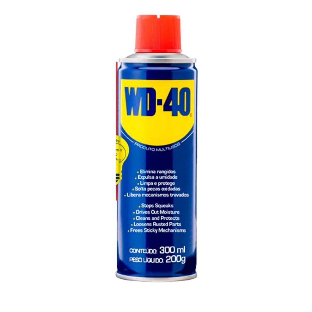 Óleo Lubrificante Desengripante WD-40 Multiuso 300ml Spray Aerosol Original