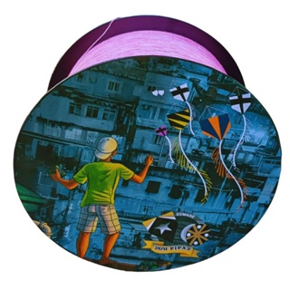 Carretilha de Pipa com Linha Adesivada - Lançamento em Oferta na Shopee