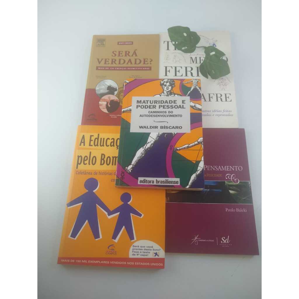 Livros Variados Autores Sobre Auto Ajuda & Psicologia