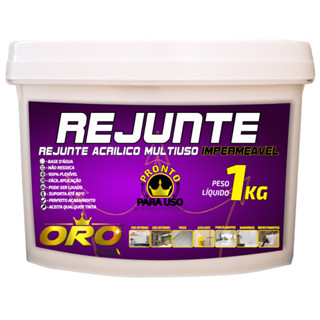 Rejunte que não amarela Antifúngico impermeável resistente a água 1kg BRANCO CINZA PRETO P...