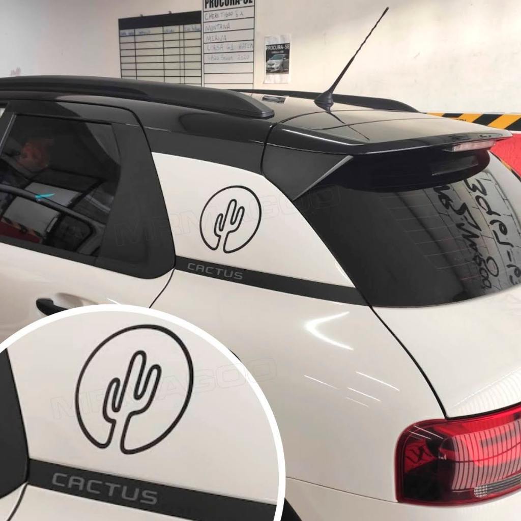 Decorativo Para Colunas Citroen C3 C4 Cactus Acessórios para Carro