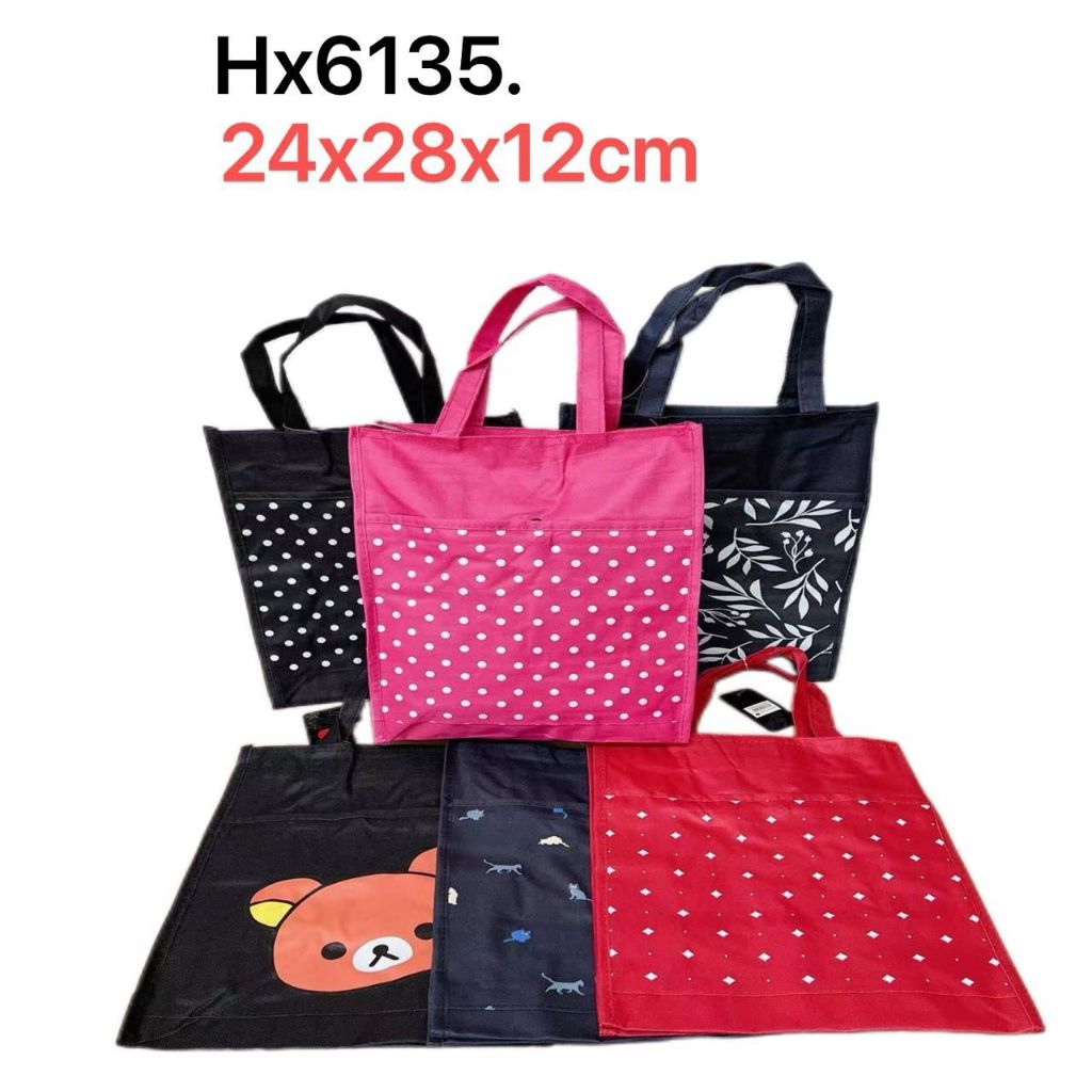 Linda e Requintada Sacola de Compras com Grande Capacidade 6135 6136 em Oferta na Shopee