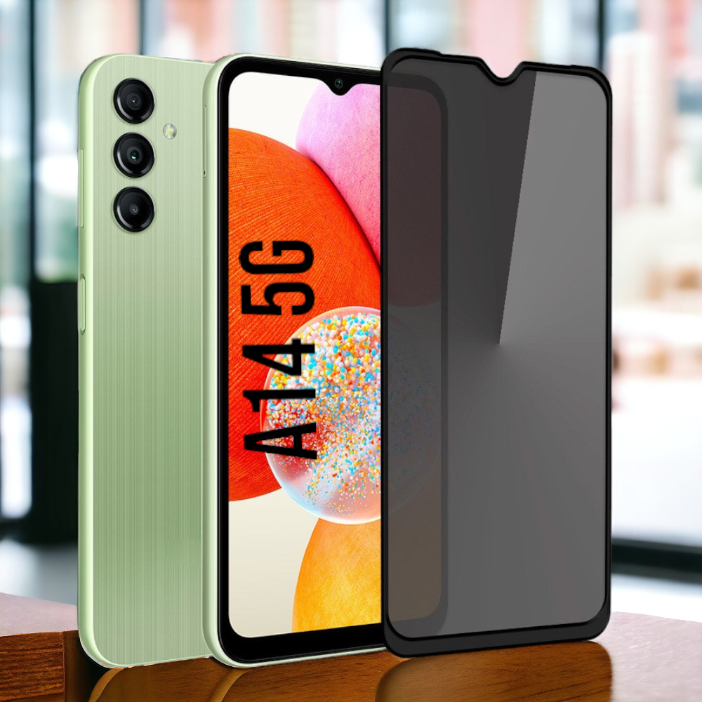 Película de Privacidade De Vidro Para Galaxy A14 5G / 4G