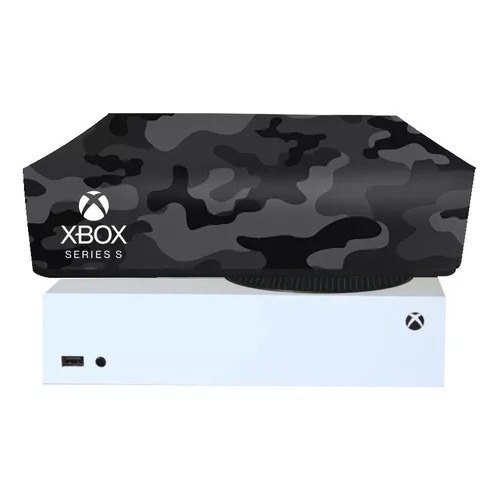Capa Para Xbox Series S - Camuflada Cinza em Oferta na Shopee