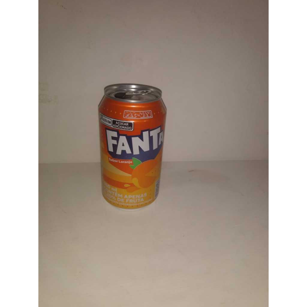 Latinha: Coleção Pac Man Fanta Laranja - Colecionador