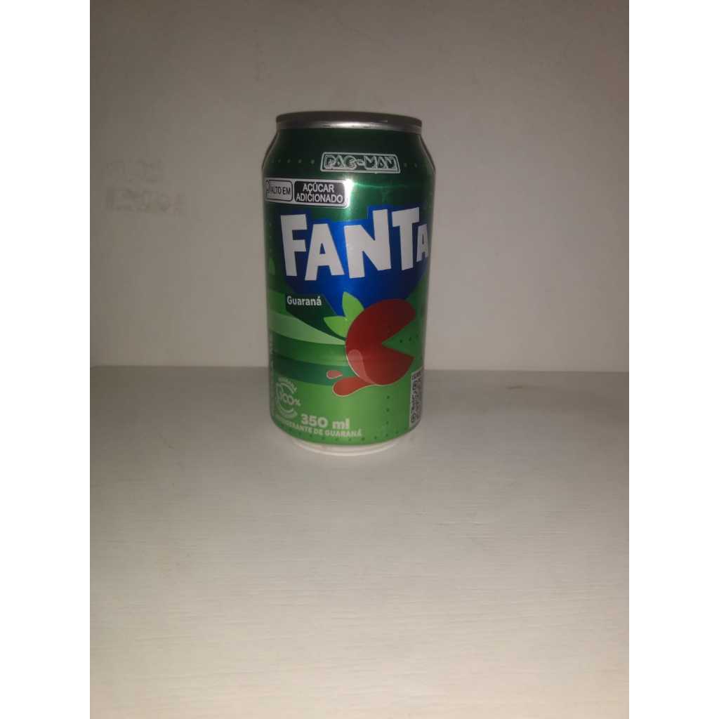 Latinha: Coleção Pac Man Guaraná Fanta 2024 VAZIA HIGIENIZADA