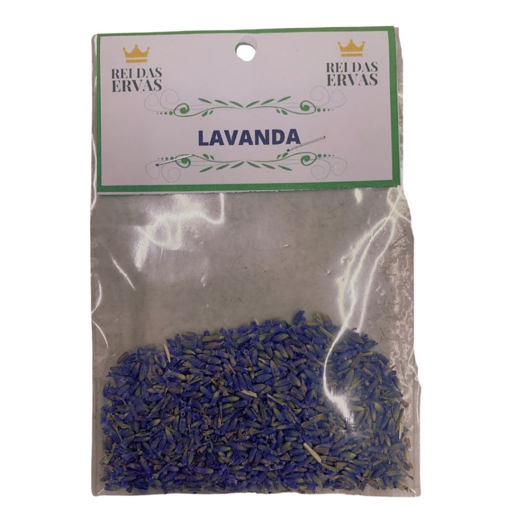 Lavanda Erva Para Banho Ou Chá Renova Energias em Oferta na Shopee