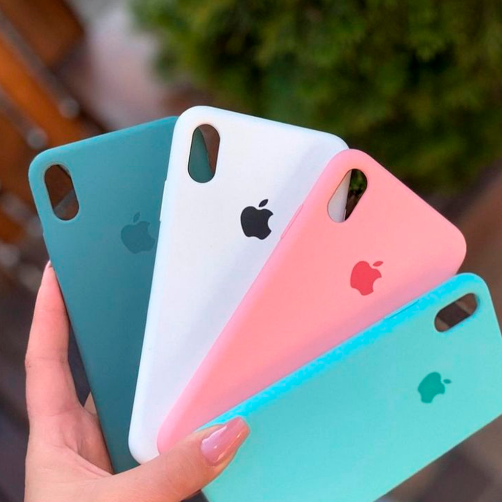 Capa Capinha Silicone IPhone XS MAX Várias cores , Ótima qualidade