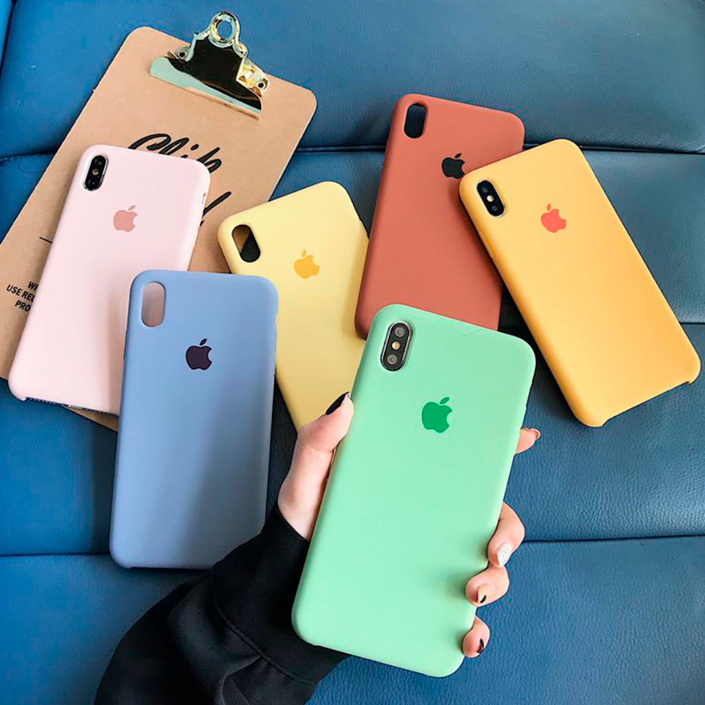 Capa Capinha Silicone IPhone XR Várias cores , Ótima qualidade em Oferta na Shopee