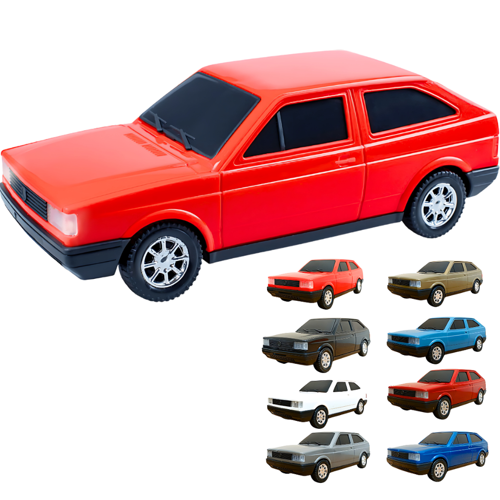 Carro Gol Quadrado Miniatura Carrinhos Coleção Carros Antigo Brinquedo infantil Meninos Colecionador