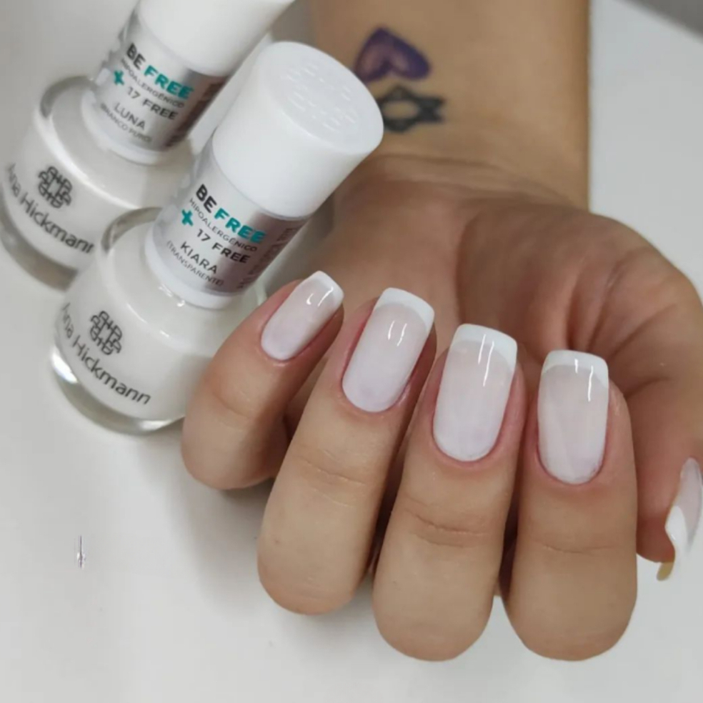 Esmalte Ana Hickmann - Be Free Kiara Transparente (Hipoalergênico) em Oferta na Shopee