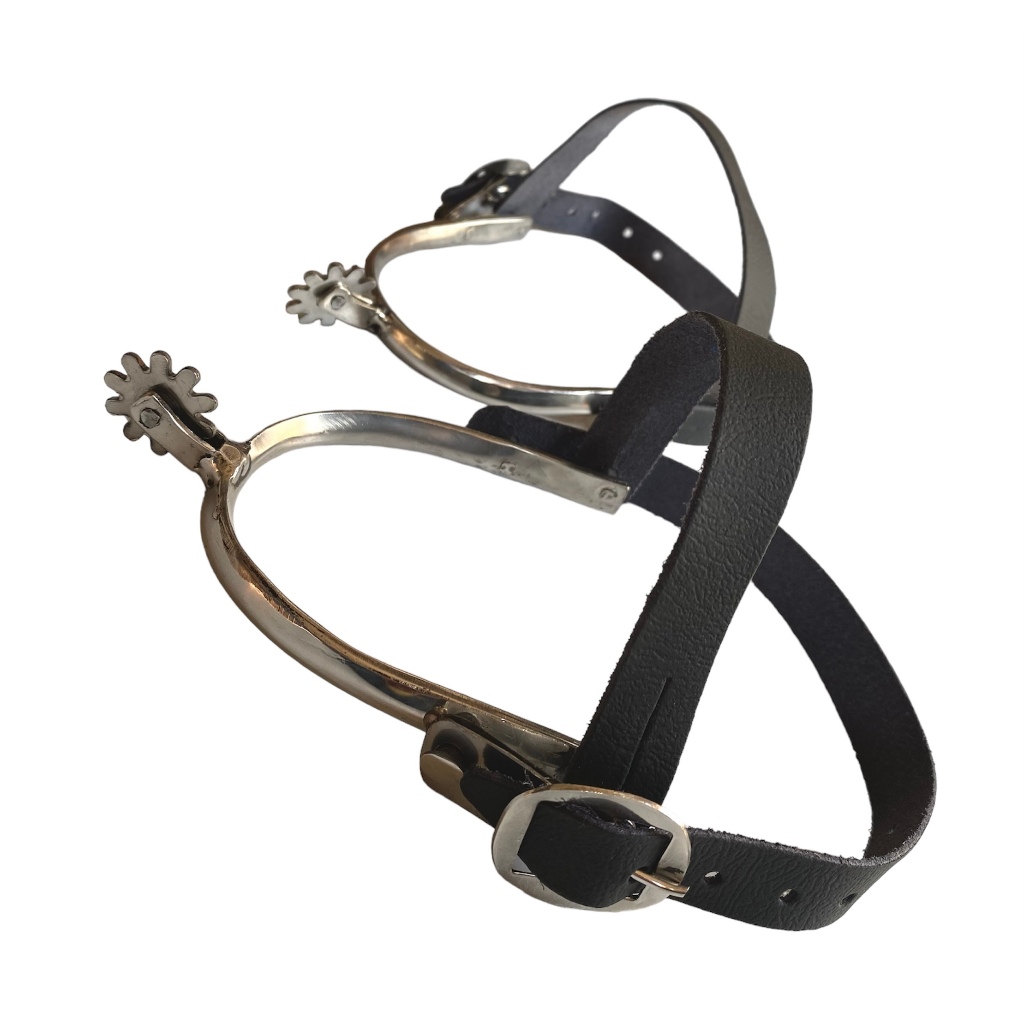 Espora Comum Inox Com Correia em Oferta na Shopee