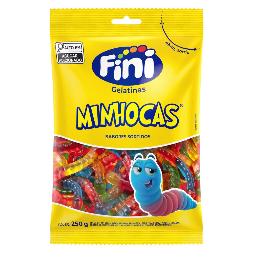 Minhocas 250g - Fini - Food & Beverages