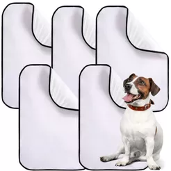 Kit com 5 tapete higiênico para cães lavável