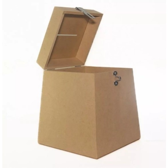 Urna cofre em MDF em Oferta na Shopee