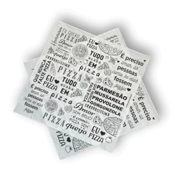 PAPEL MANTEIGA PARA PIZZA 40X40 COM BARREIRA C/1000