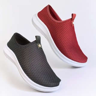 Kit Tenis feminino 2 UN - Tênis meia Feminino - Tênis Feminino sem Cadarço Calce Fácil em Oferta na Shopee