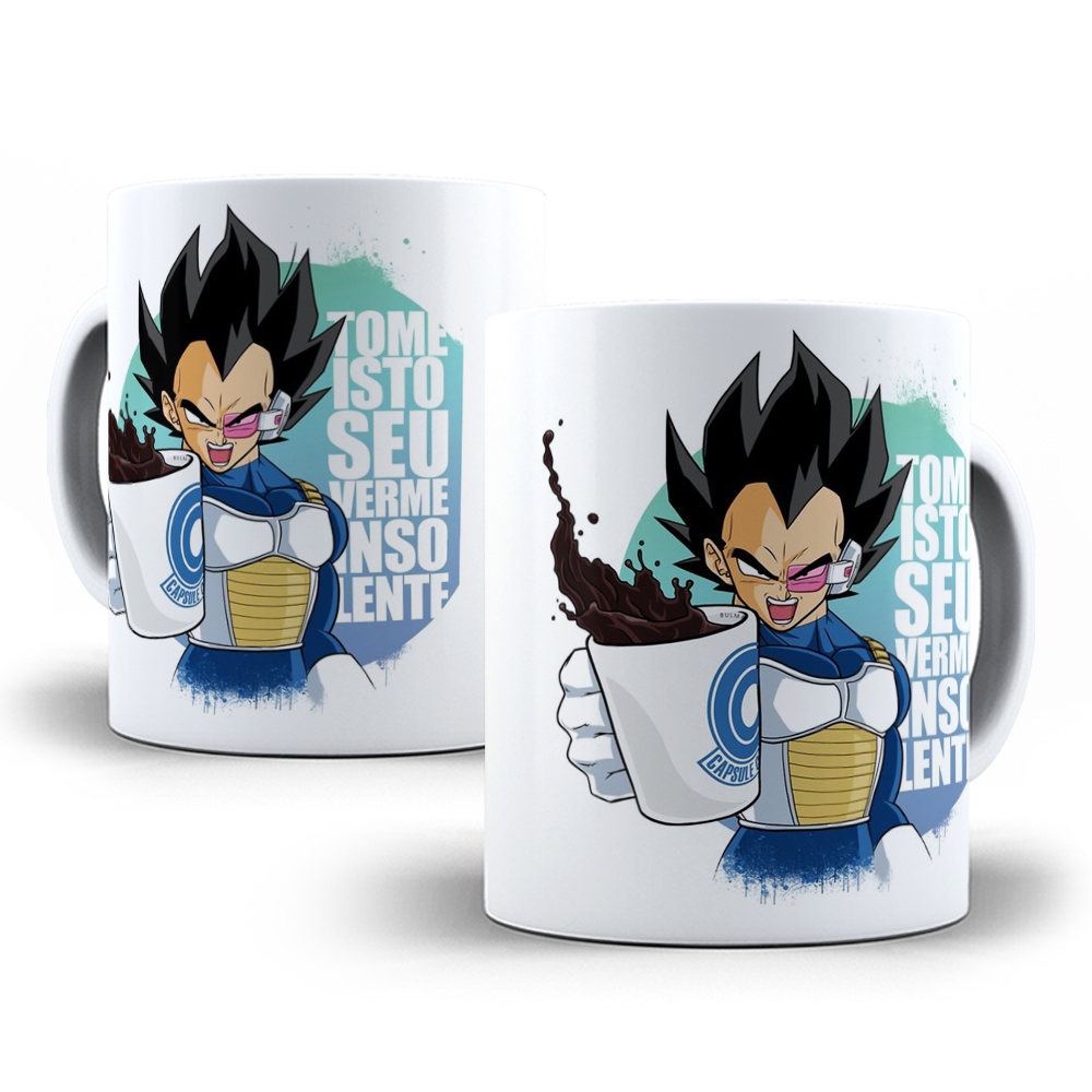 Caneca de cerâmica - Vegeta