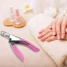 Alicate Cortador De Unha Postiça Em Gel Acrigel Profissional