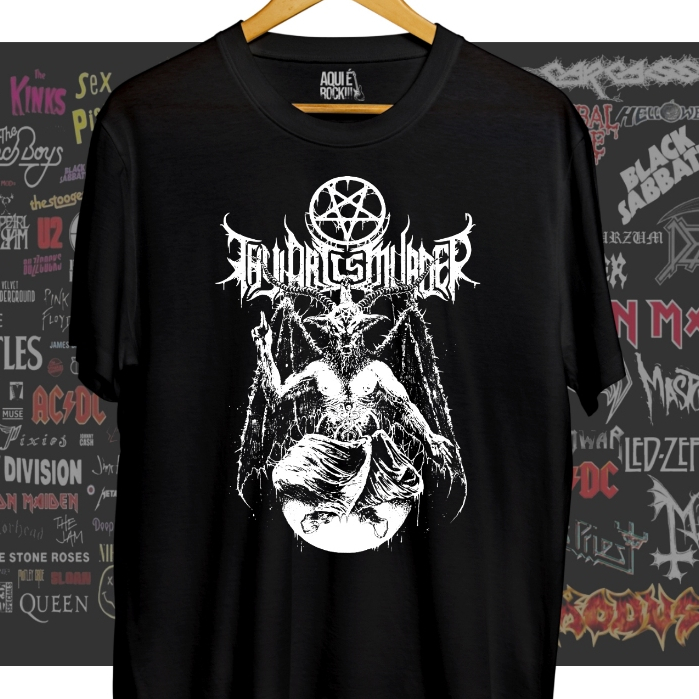 Camiseta Thy Art is Murder Baphomet Death Core Camisa Exclusiva