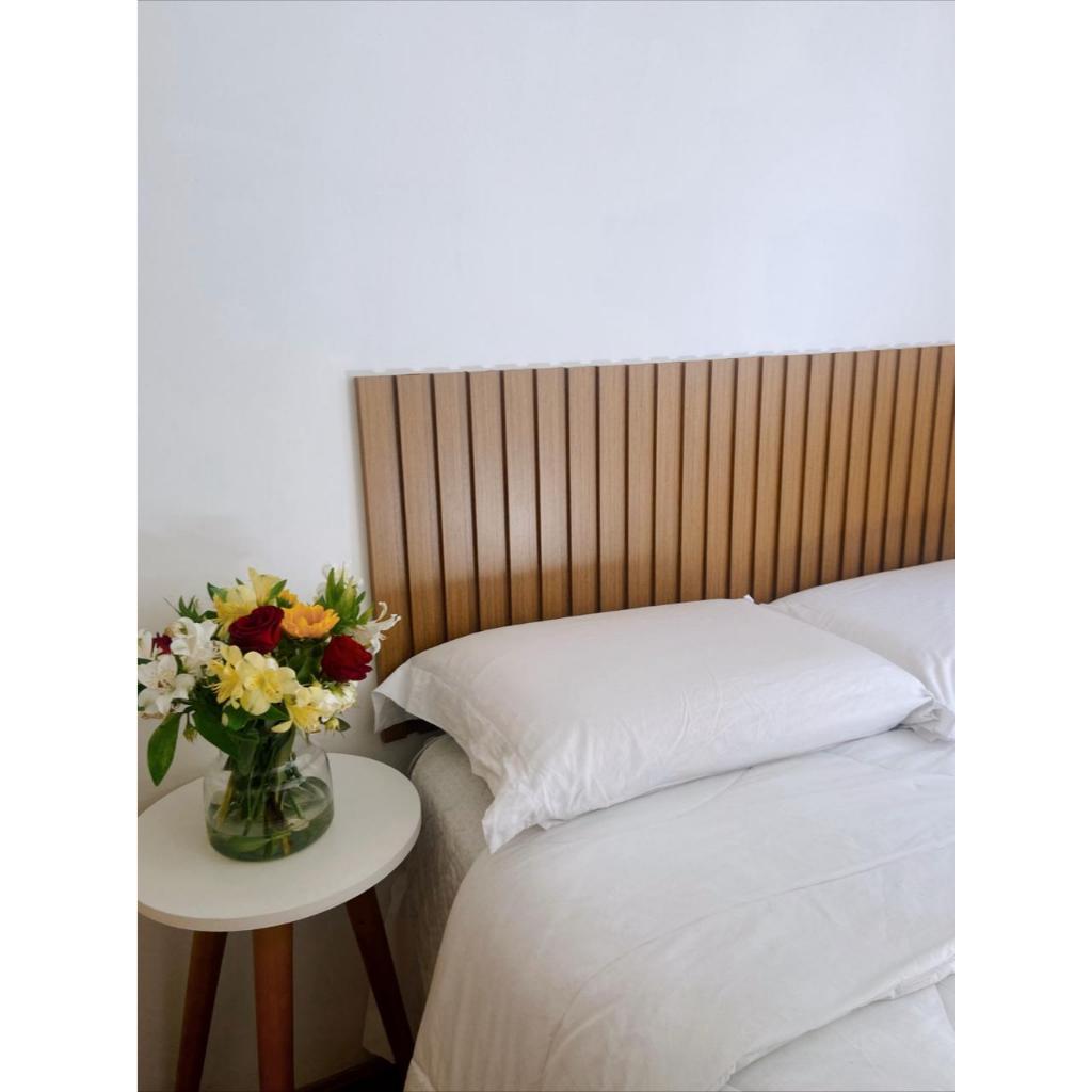 kit de 10 Ripas Painel Madeira Ripado 100% Mdf Painel De Tv Cabeceiras De Cama, Paredes Alto colante