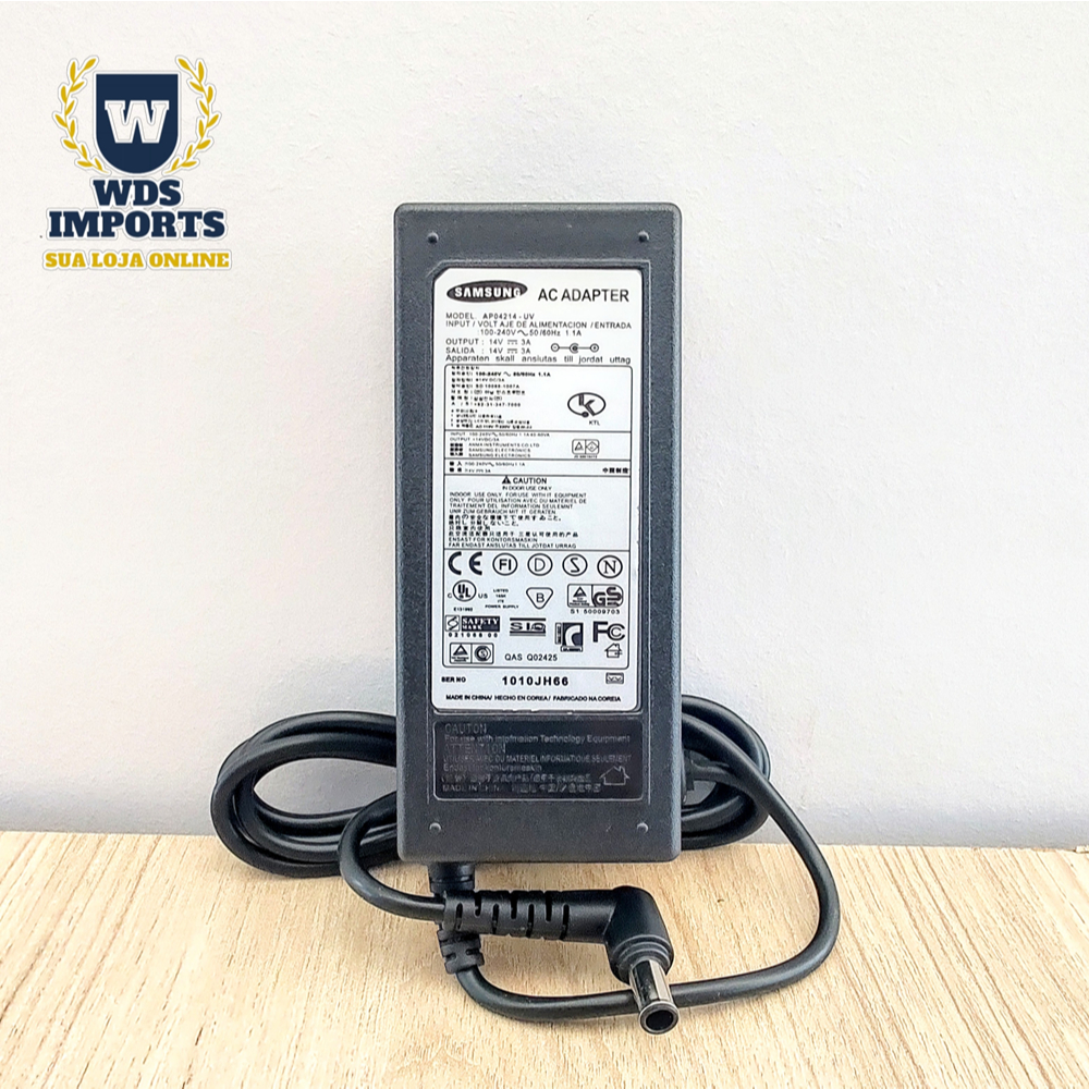 Fonte Monitor Samsung 14V 3A