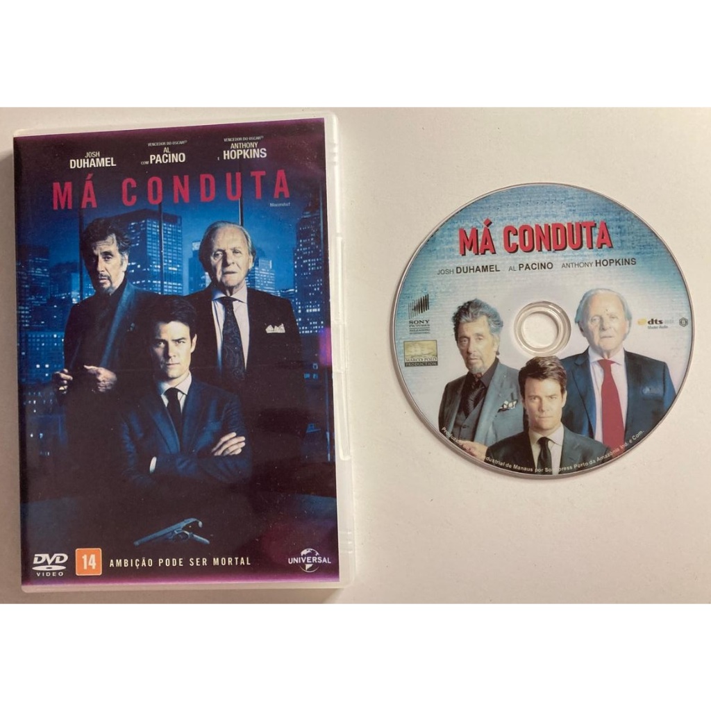 DVD - Má Conduta (2016) - Dublado e Legendado