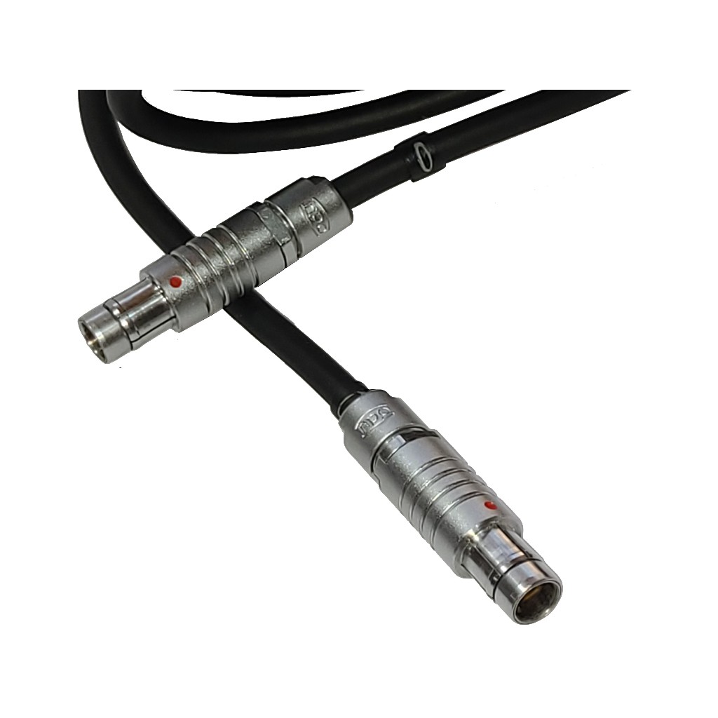 Cabo Odu Mini-snap 4pos Militar Medical Push-pull 5,0mts Audio
