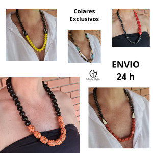 Colar Feminino Artesanal / Maxi Colar / Colar Colorido