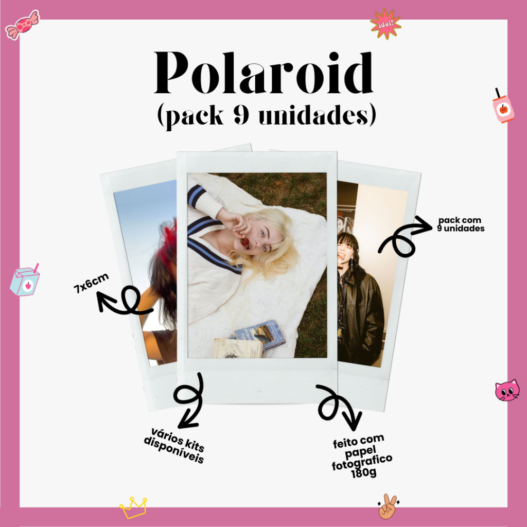 Pack de Fotos Billie Elish - 9 UNIDADES (VÁRIOS PACKS DISPONIVEIS) em Oferta na Shopee