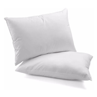 kit 2 travesseiros macio confortaveis 100% Fibra Mista Manta em Oferta na Shopee