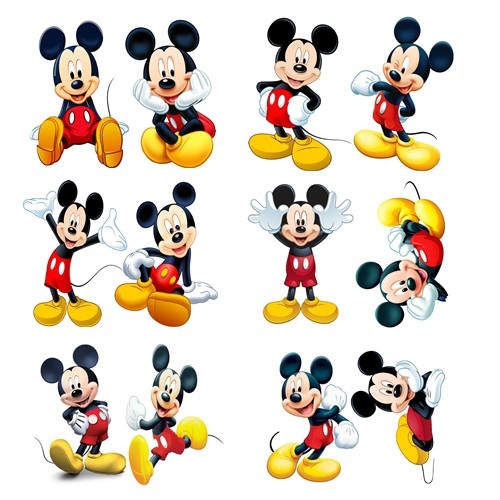 Mickey kit decoração de festa infantil 10 display de 20cm em Oferta na Shopee