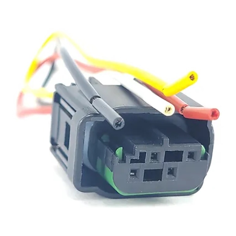 Plug Conector Sensor Pressão Rail Flauta Gnv Brc Todos