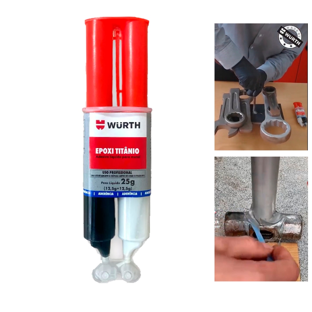 COLA super forte   COLA EPOXI SOLDA FRIA METAL ALUMINIO EPOXI TITANIO TITANIUM SUPER FORTE ALTA ADERENCIA FERRO AÇO em Oferta na Shopee