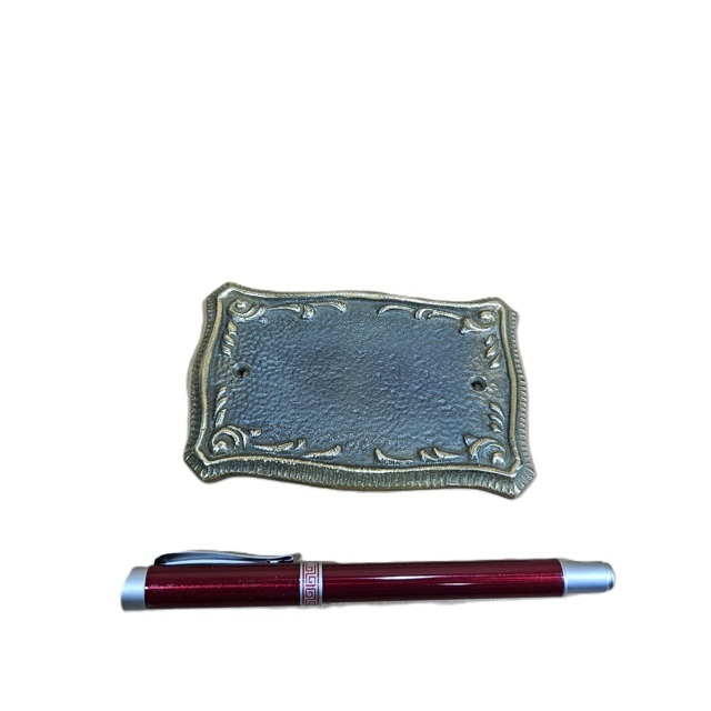Capa Interruptor Tampa Espelho 11x8cm Bronze Maciço 235G