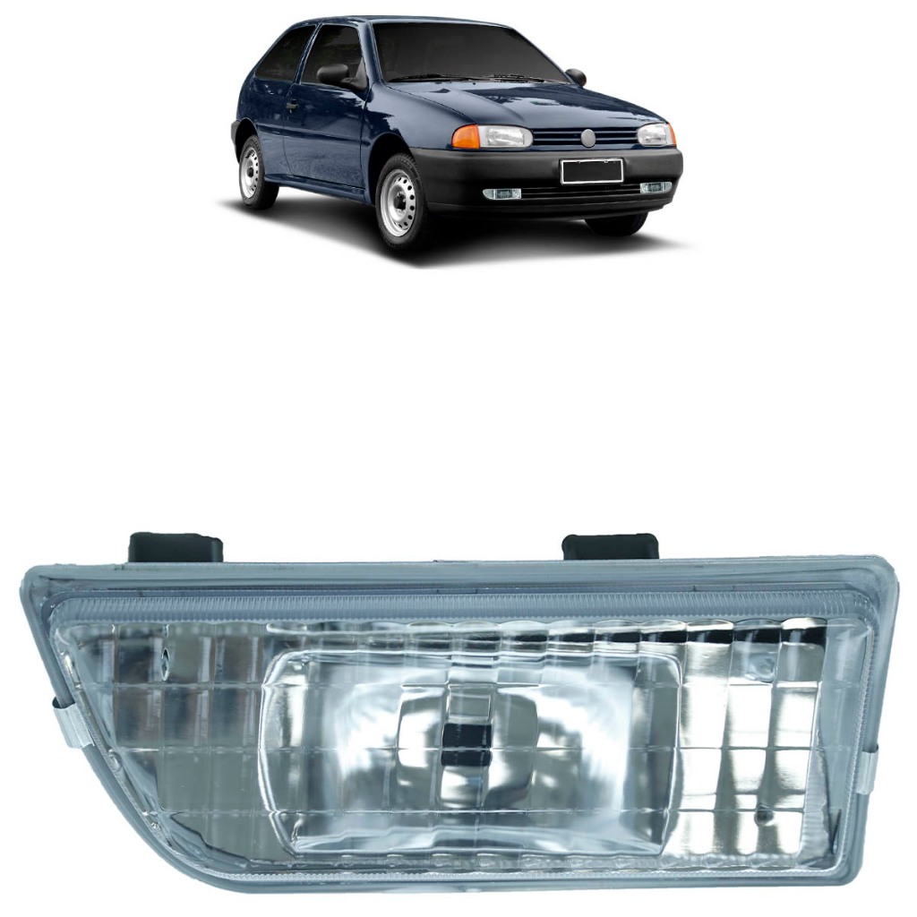 Farol Milha Auxiliar Gol Special 2000 2001 2002 Lente Acrilico