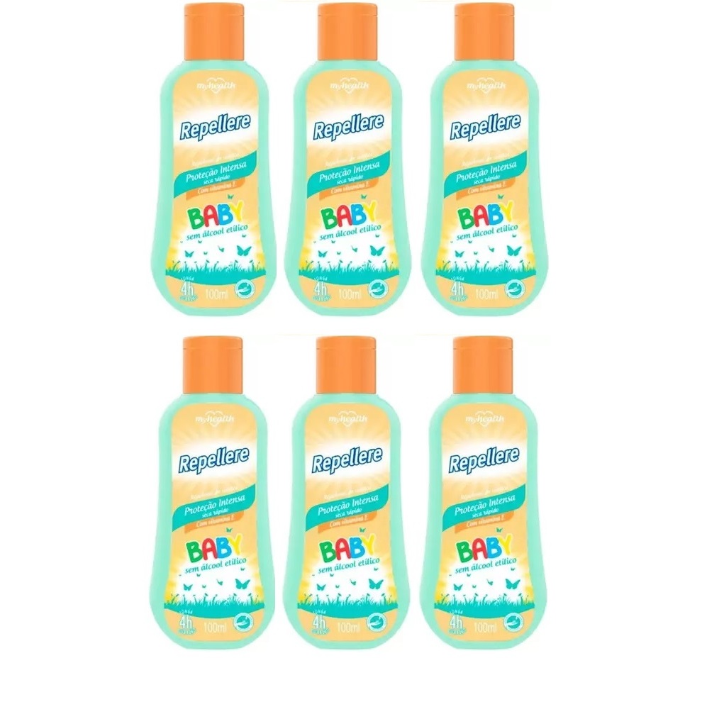 Repelente Loção Repellere Baby 100ml - My Health (kits)