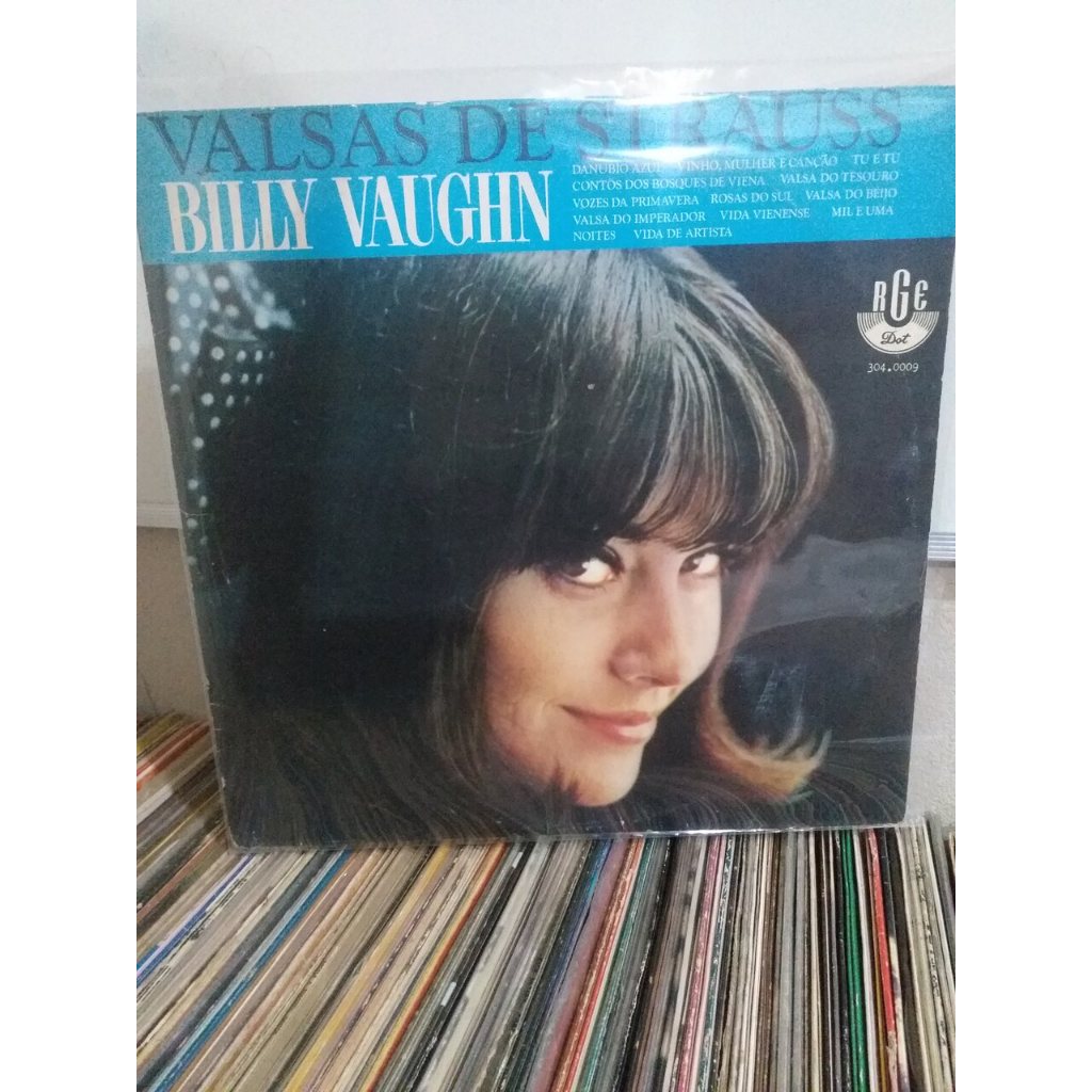 Vinil Billy Vaughn - Valsas De Strauss 1965 LP