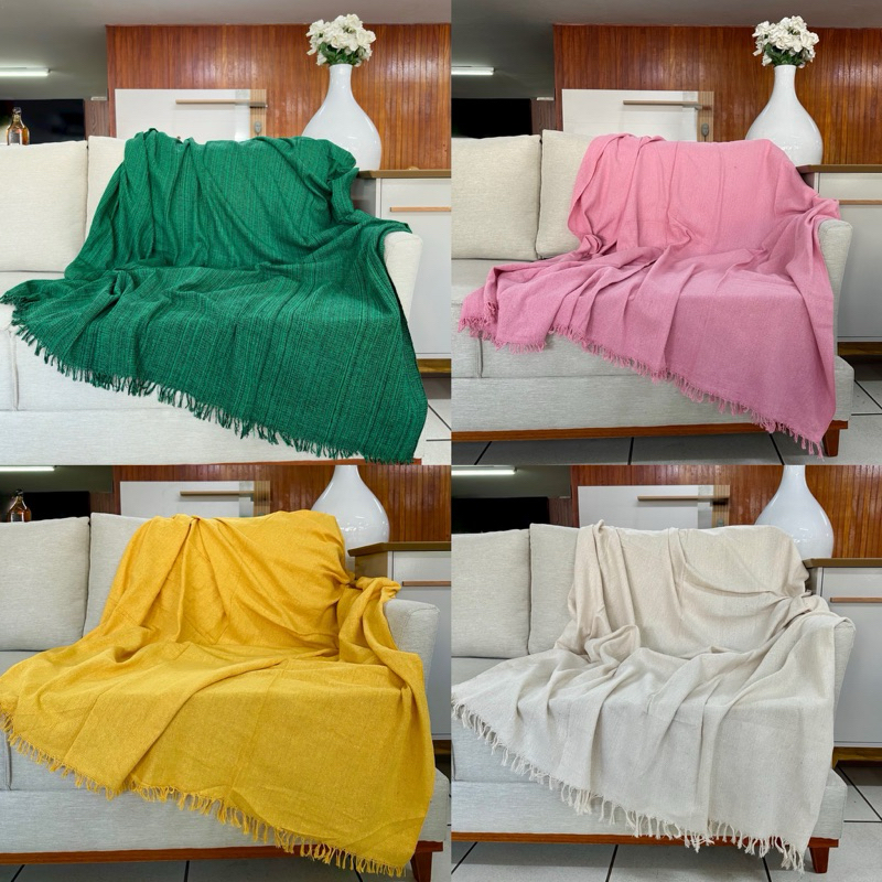 Manta Para Sofá Gigante Grande 3,00M x 1,80M King Algodão Retrátil Decoração Elegante