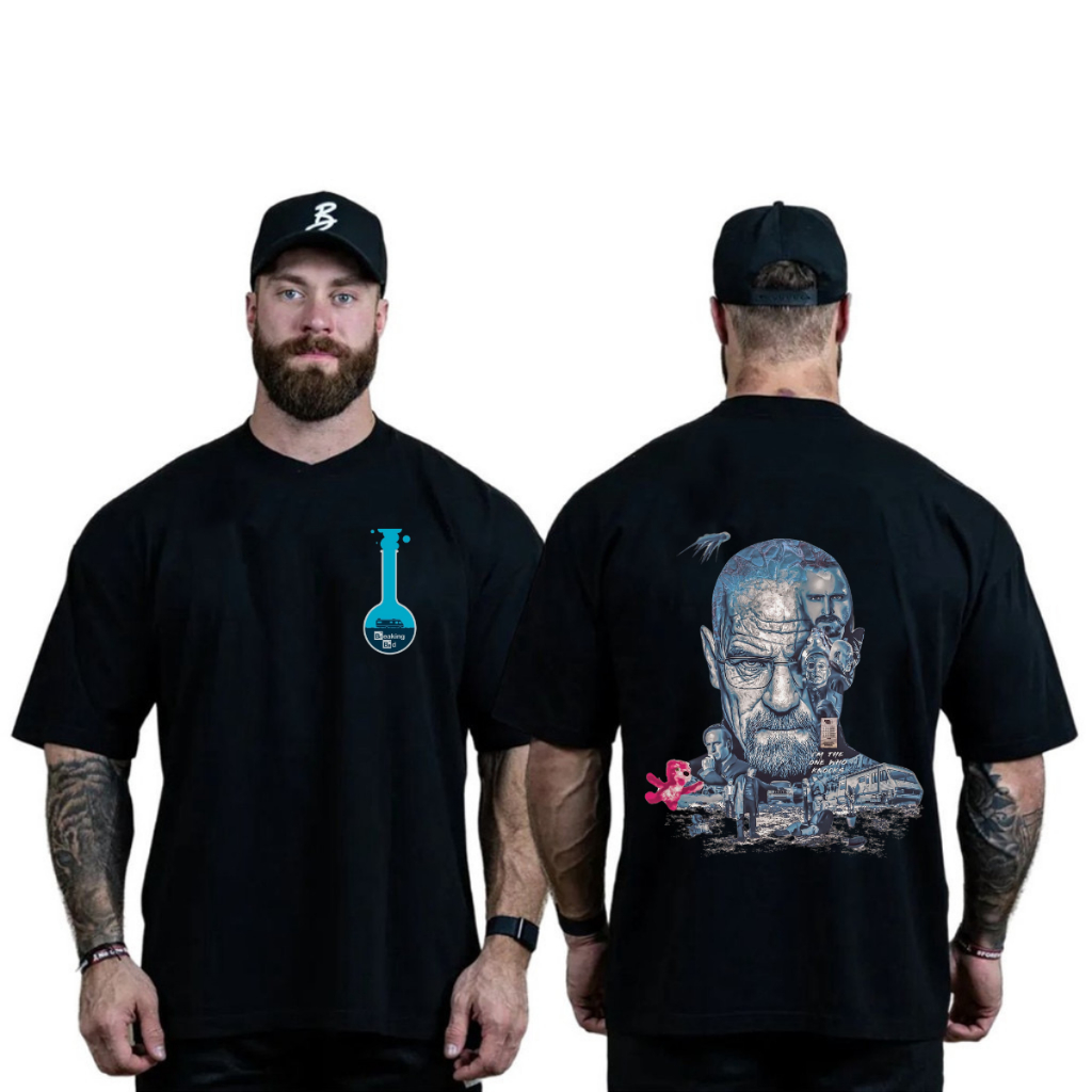 Camiseta Personalizada Breaking Bad Heisenberg em Oferta na Shopee