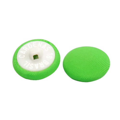 Botão bombe 10/12/14/16/18/20/22/24/26mm para encapar/forrar cardenas branco c/ 144 unidades