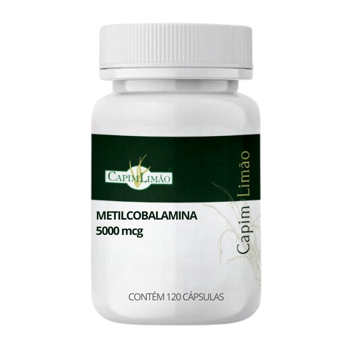 Metilcobalamina 5000mcg 120 cápsulas em Oferta na Shopee