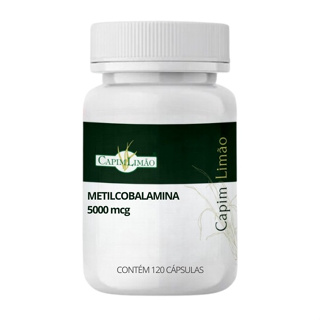 Metilcobalamina 5000mcg 120 cápsulas em Oferta na Shopee